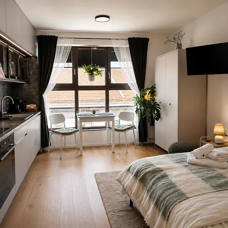 Apartamento Apartia Bakery Yard & Fitness With Parking Center Brno